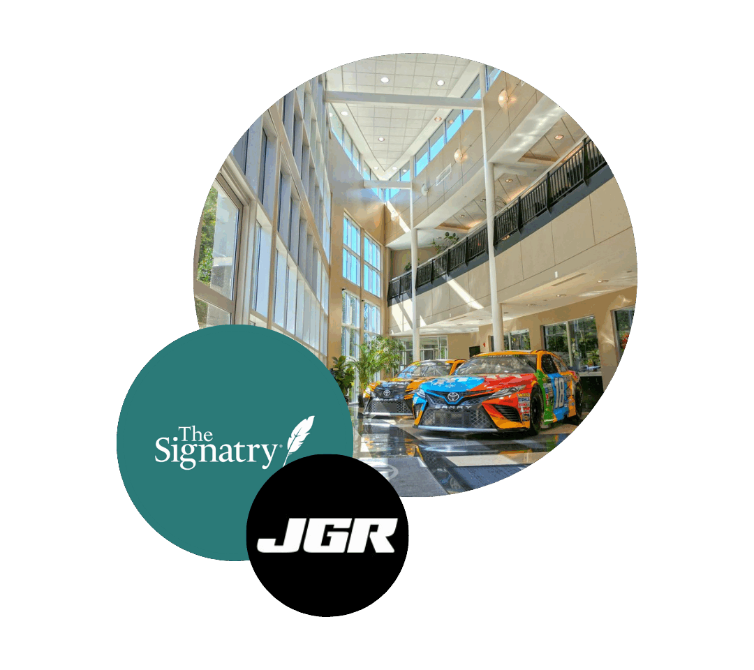 The Signatry and Joe Gibbs Racing