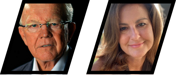 Joe Gibbs and Melissa Gibbs