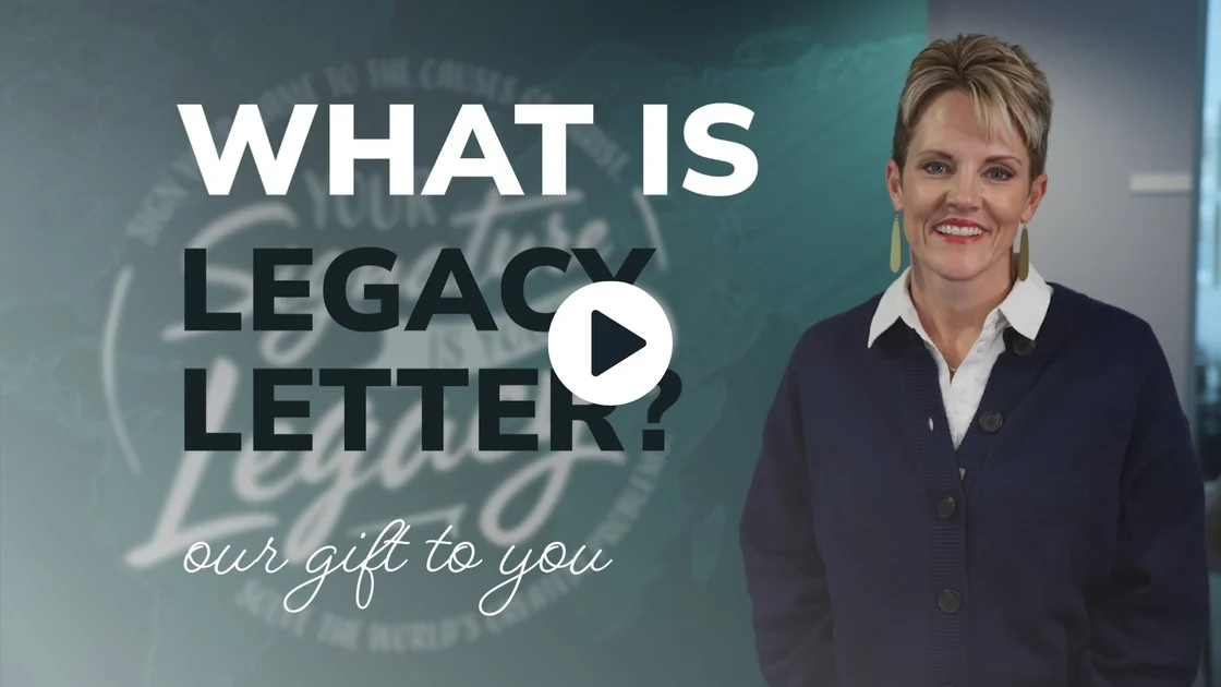 Video thumbnail of Legacy Letter Information